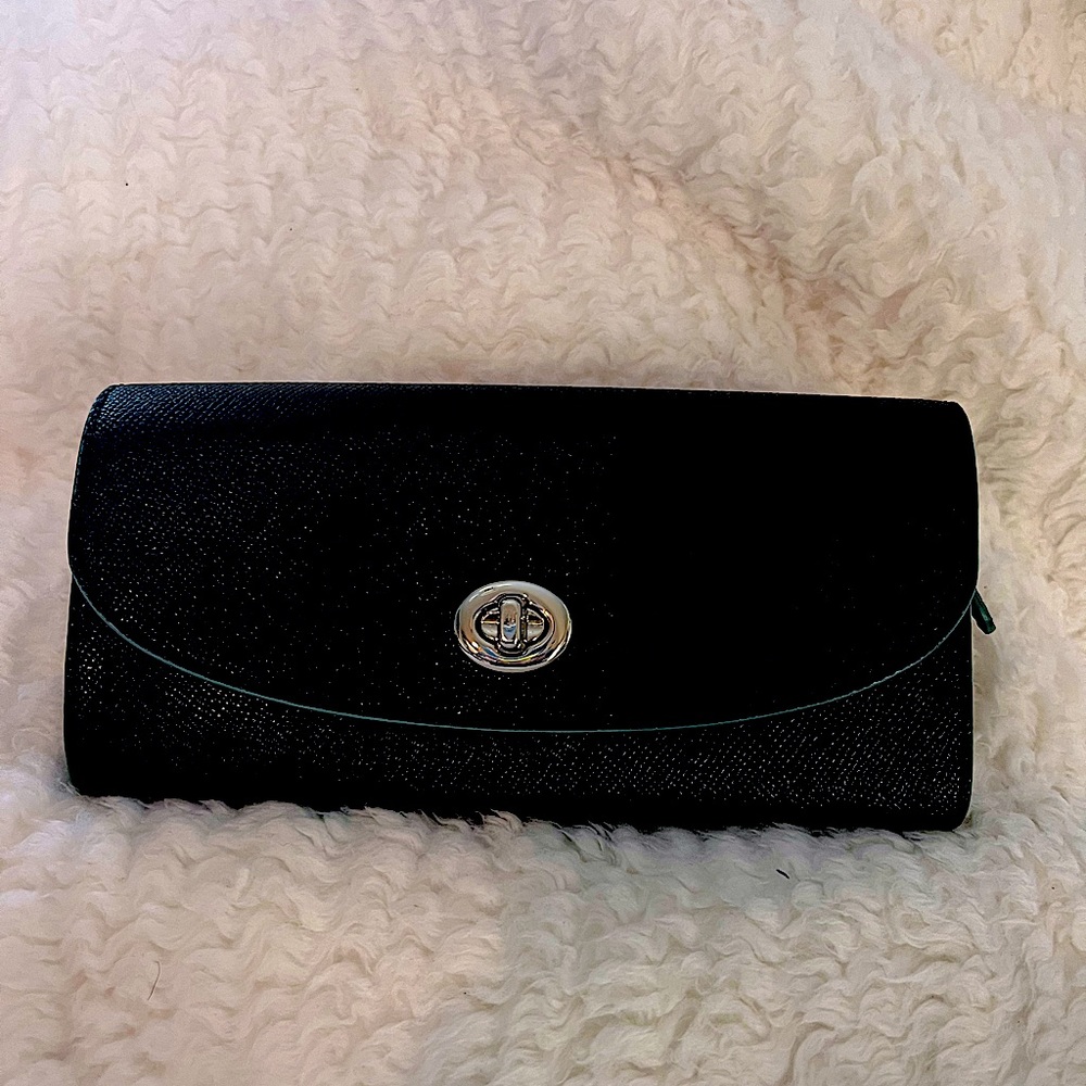 Navy Coach wallet